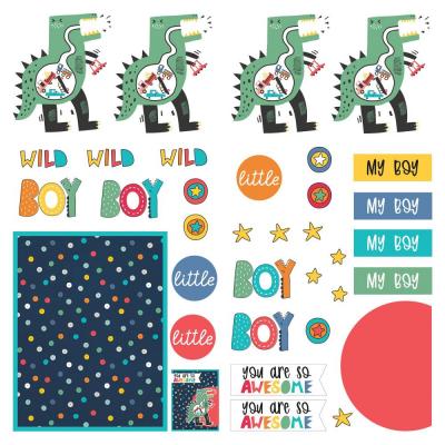 PhotoPlay Little Boys Have Big Adventures Die Cuts - Sheet